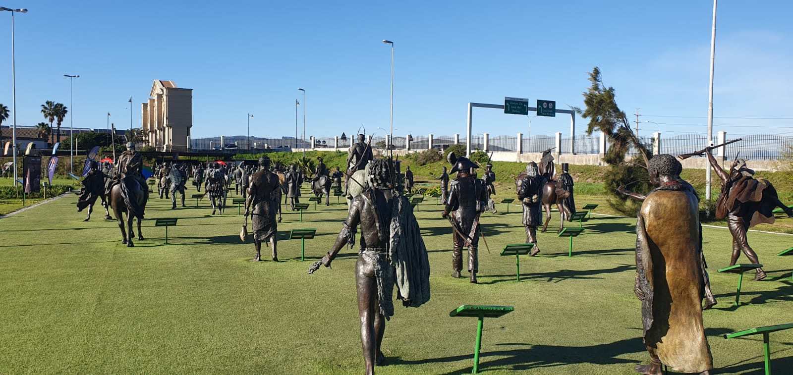 Esculturas históricas de Long March to Freedom